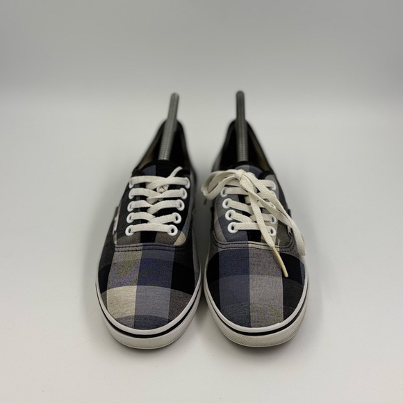 Vans gray and black plaid authentic women’s size 8 - Picture 3 of 6